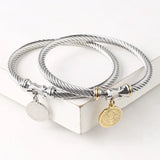 2022 New Stainless Steel Pattern Hanging Tag Metal