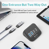 PHIXERO USB 3.2 Docking Station Hub 10Gbps Splitter