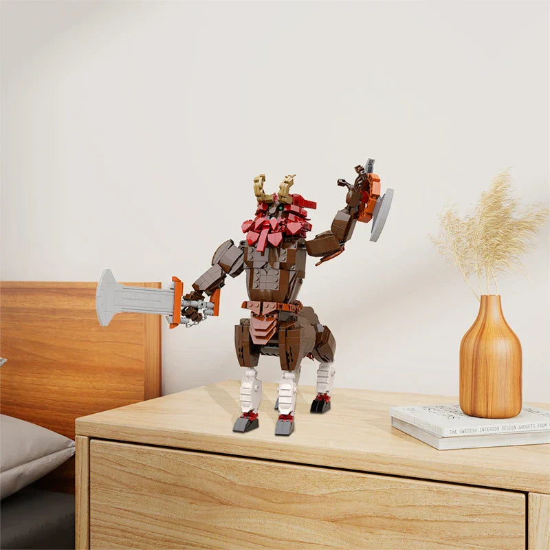 MOC Breath of Wild Monster Lion Centaur Lynel