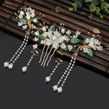Chinese Hanfu Hair Accessories Set Long Fringed Vintage