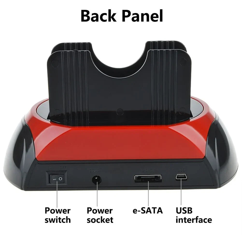 HDD Docking Station IDE Dual USB Clone Hard