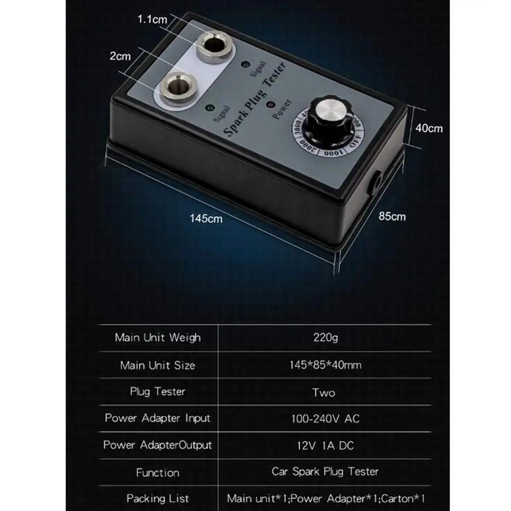 Spark Plug Tester Ignition Plug Analyzer Car Motorcycle