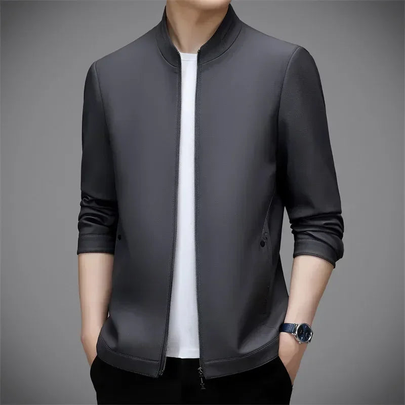 Spring and Autumn New Genuine Leather Clothes Men's