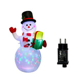 2.4M Christmas Inflatable Outdoor Doki Toy LED Light