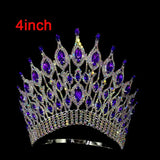 Miss Universe Wedding Crown Queen Rhinestone Tiara Party