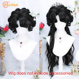 MEIFAN Long Lolita Ombre Harajuku Wig With Bang