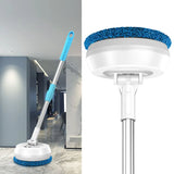 Household telescopic usb rechargeable ceiling floor glass cleaning