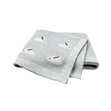 Newborn Baby Blankets Super Soft Knitted Infant Kids