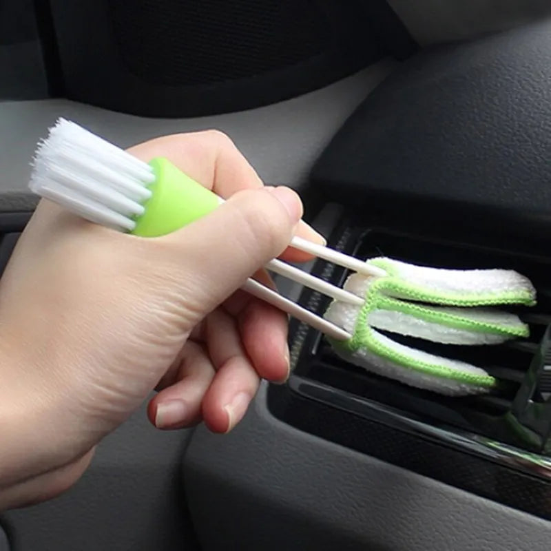 Auto Air Conditioning Outlet Cleaning Brush Dashboard Dust