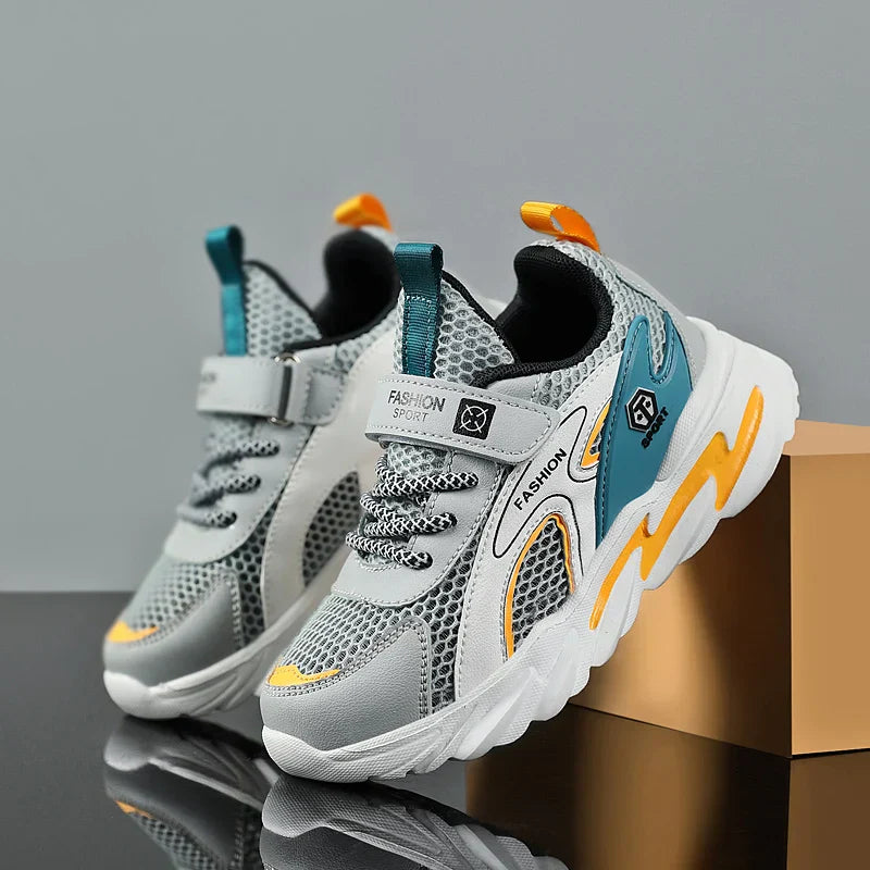 2024 Summer Kids Breathable Sneakers Mesh Lightweight Easy