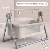 Baby multifunctional electric cradle rocking bed rocking chair