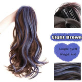 FOR Horsetail Wig Women's Long Hair Clasp Style