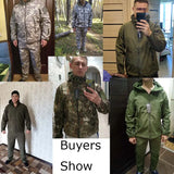 Military Uniform Fleece Russian Camo Tactical assult combat