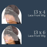 Transparent 13x4 13x6 HD Water Wave Lace Front