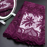French Tulle Lace Fabric 2024 High Qulity African