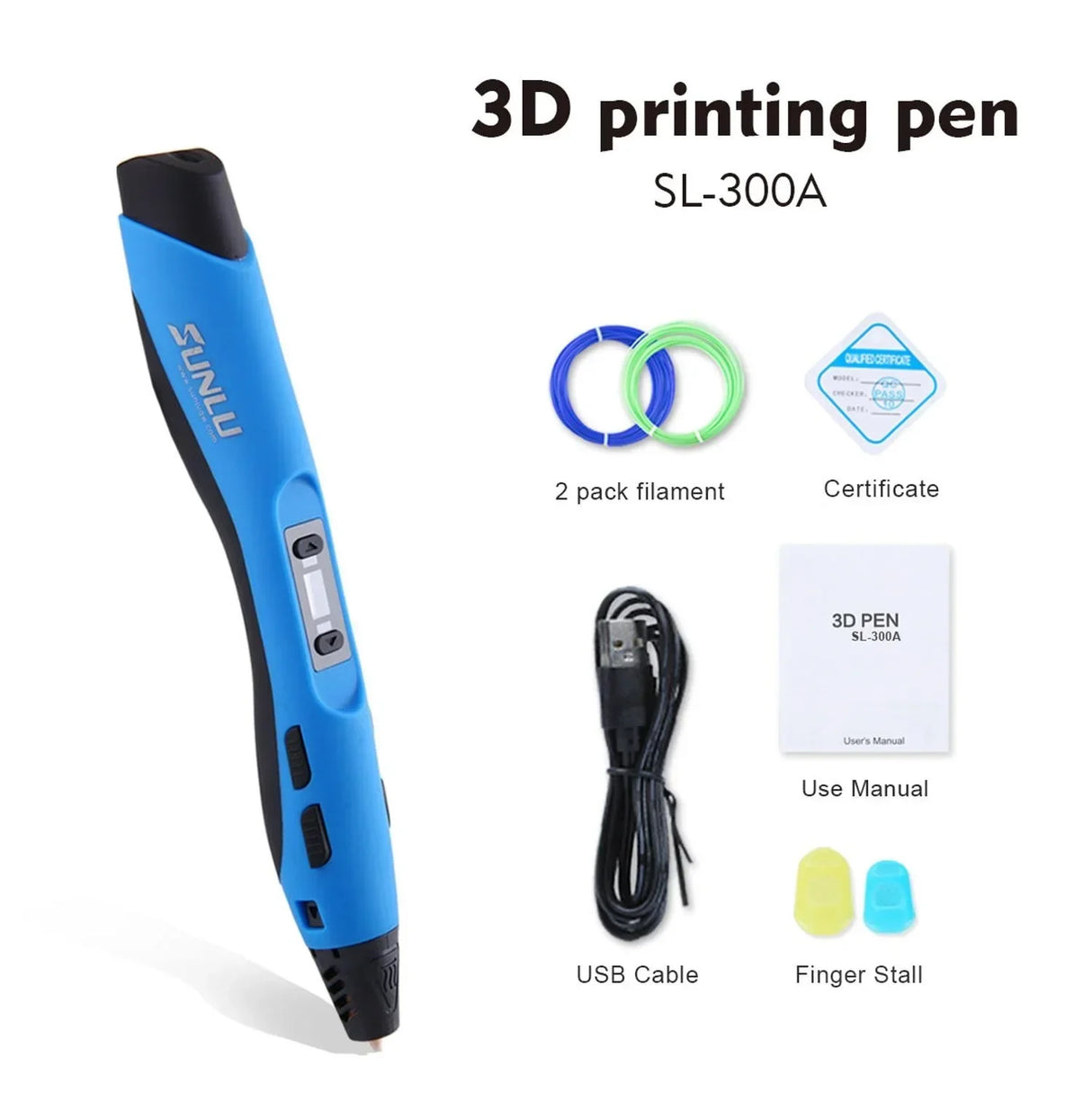 Creative 3D Drawing Pen by SUNLU - SL-300A