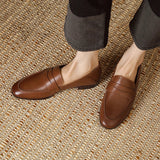 French Style Woman Shoes Autumn Spring Slip On