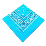 Fashion Bandana Kerchief Head Square Scarves Print Handkerchief