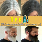 Anti-grey hair essence, restore natural hair color and