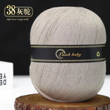 150g Solid Color Silk Cotton Yarn Soft Yarn