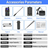 UV-5RH Pro Max 15W Air Band Walkie Talkie