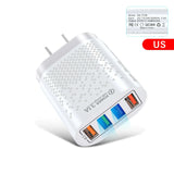 3.1A USB Charger Mobile Phone Adapter 4 Ports