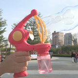 Bubble Gun Blowing Soap Bubbles Machine Automatic Toys