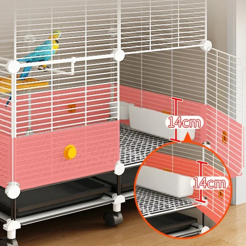 Large Parrot Stand Accessories Bird Cage Decoration Outdoor