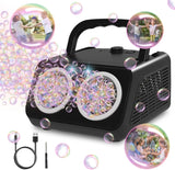 Automatic Bubble Machine Upgrade Bubble Blower with 2