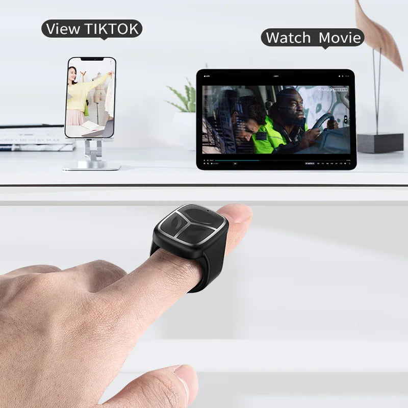 Intelligent Remote Control Bluetooth Finger Ring Mouse Wireless