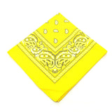 Fashion Bandana Kerchief Head Square Scarves Print Handkerchief