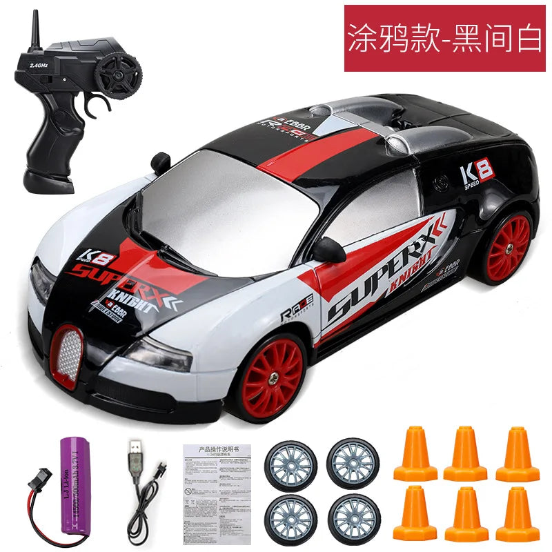 2.4G High speed Drift Rc Car 4WD Toy