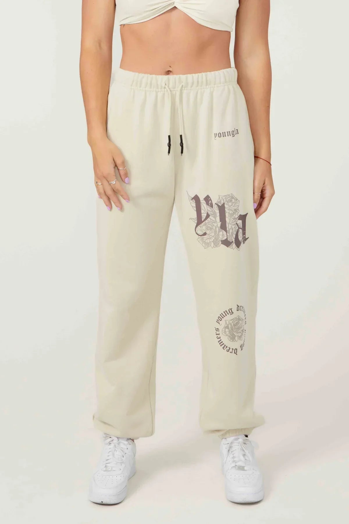 DARC Wolves Joggers Street Pants Casual Warm Oversize