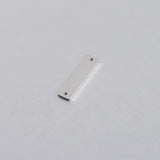 6*22mm Custom Clothing Metal Tag Bag Metal Tag