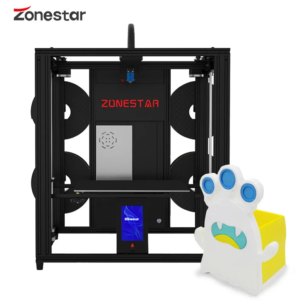 Zonestar Z9V5 MK6 3D Printer Upgraded Adjustable Four