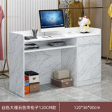 Modern wood Reception Desks Simple Supermarket Cashier Hotel