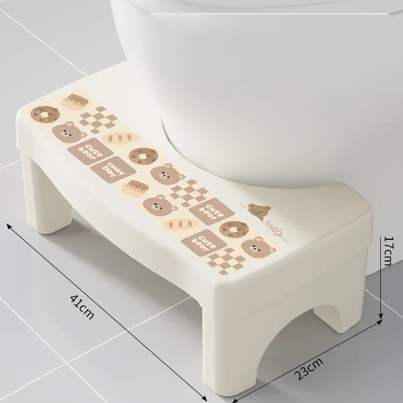 Cute Minder Bathroom Chair Shower Toilet Foot Children