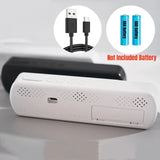 Voice Control Digital Alarm Timer Clock Temperature Dual