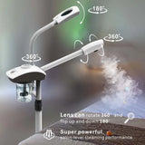 220V Nano Ionic Facial Steamer with 360° Rotatable Sprayer