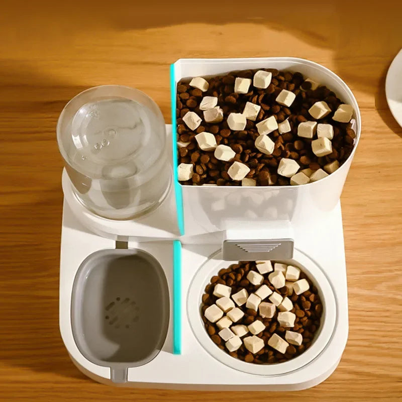 2 in 1 Cat Food Dispenser Feeder Dog