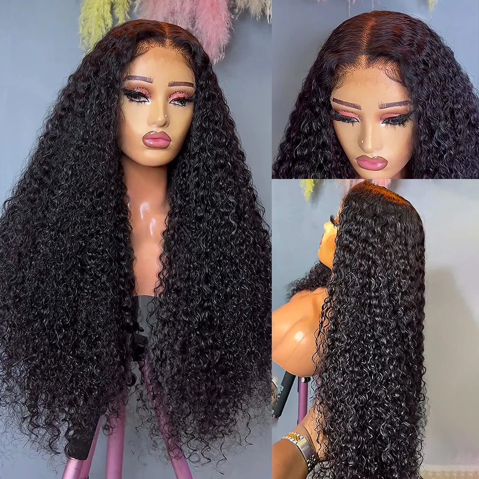 250% 13x4 Loose Deep Wave Frontal Wig Brazilian