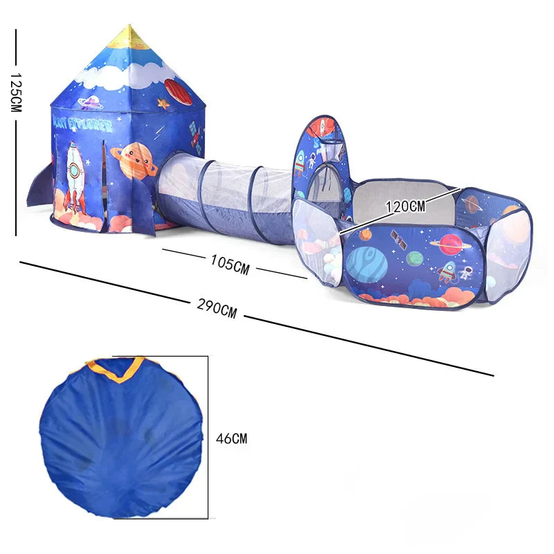 in Portable Rocket Children's Tent Toys Camping Tent