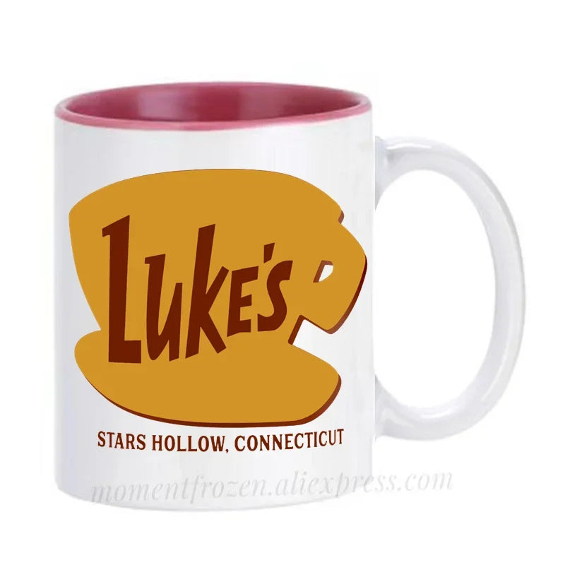 Lukes Luke's Diner Mugs Coffee Mugs Tea Cups
