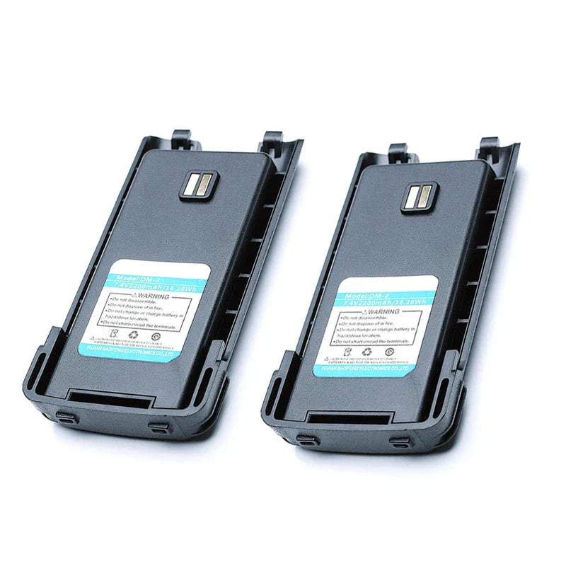 Baofeng Walkie Talkie DM1702 Battery DM-2 2200mAh 7.4V