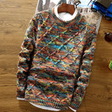 Men's Clothing Pullovers Round Collar Crewneck No Hoodie