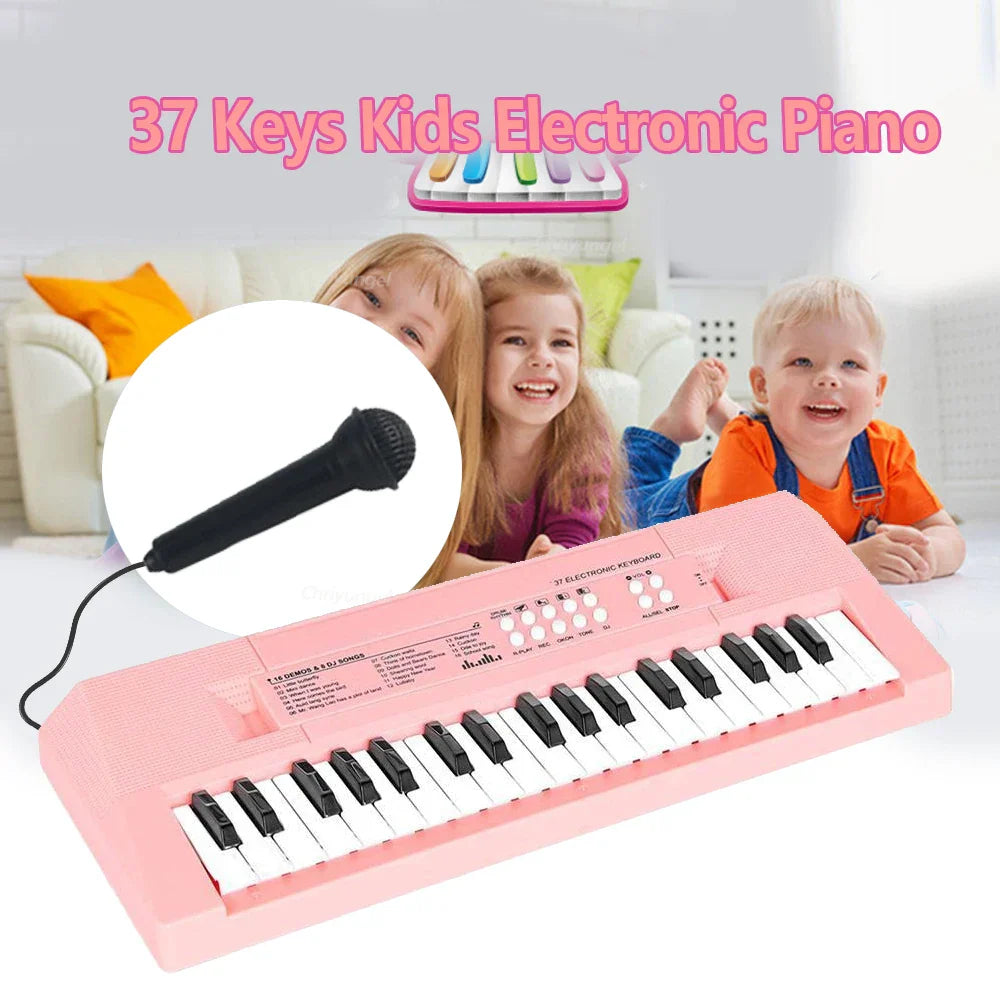 37 Keys Kids Electronic Piano Organ keyboard with