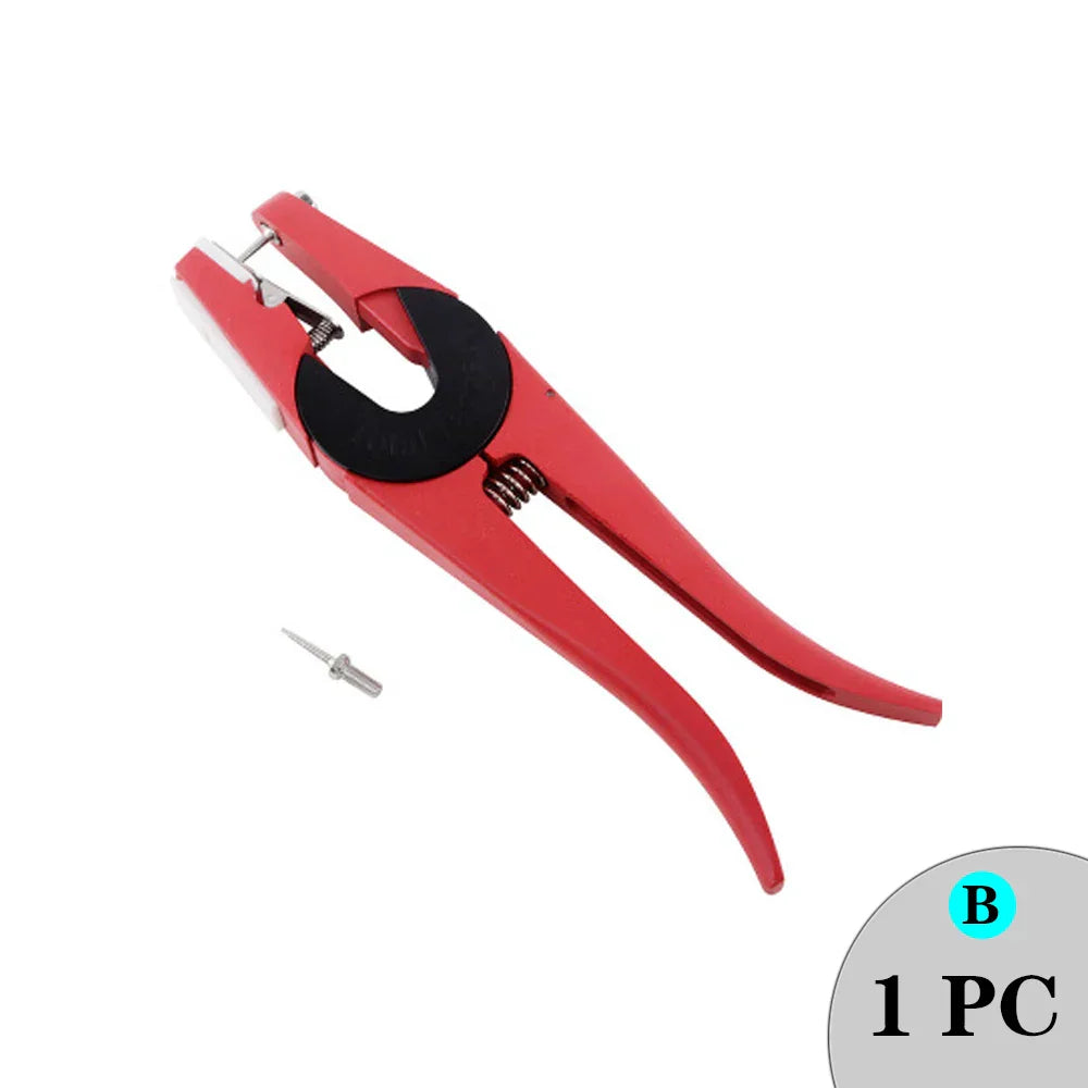 Livestock Ear Tag Pliers Animal Installer Control Device