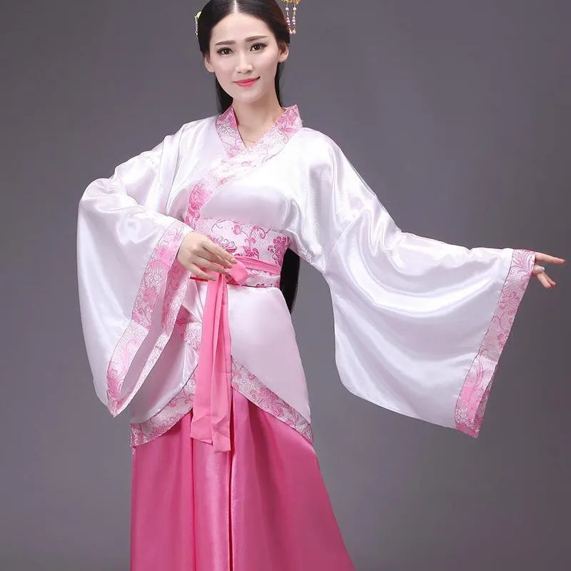 Hanfu Women Tang Chinese Fairy Dance Costumes Skirts