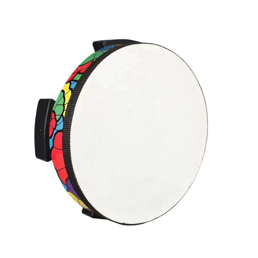 8/10 Inches Ground Drum Sheepskin Drumhead Orff Tambourine