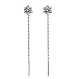 SEMNI Wholesale 1.0/2.0CT D color Moissanite Tassel Classic